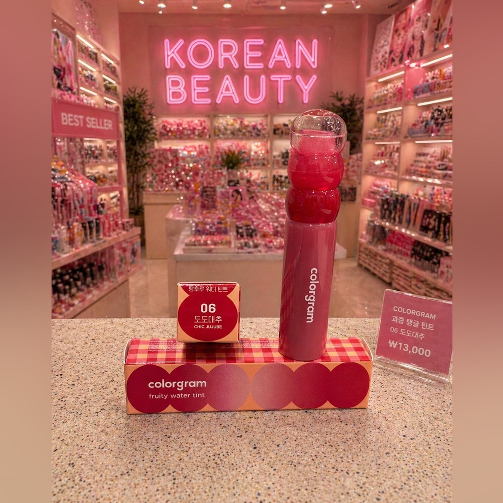 Colorgram Fruity Water Tint - 06 Chic Jujube (Pink) # 70 O